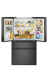 Whirlpool® 30 Cu. Ft. Family-Sized Capacity French Door Refrigerator with Flexible Temperature Drawer WRMF3336SV