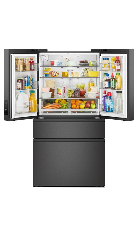 Whirlpool® 30 Cu. Ft. Family-Sized Capacity French Door Refrigerator with Flexible Temperature Drawer WRMF3336SV