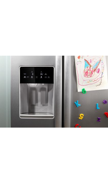 Whirlpool 36-inch Wide Side-by-Side Refrigerator - 28 cu. ft. WRSF5536RB