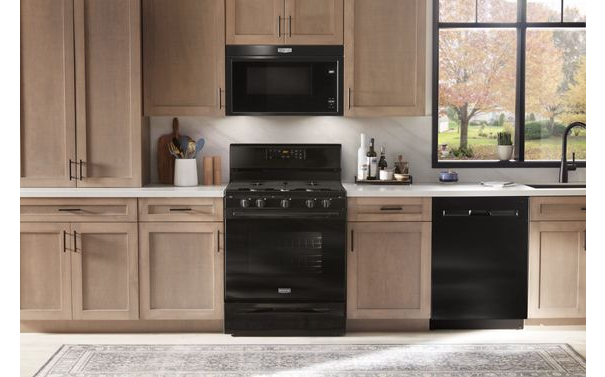 Maytag Over-the-Range Flush Built-In Microwave - 1.1 Cu. Ft. MMMF6030PB-Black