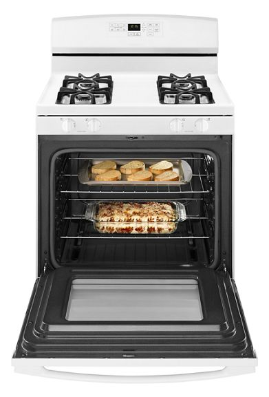 Amana 30-inch Gas Range with Self-Clean Option AGR6603SFW