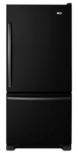 Amana 29-inch Wide Bottom-Freezer Refrigerator with EasyFreezer™ Pull-Out Drawer -- 18 cu. ft. Capacity ABB1924BRB