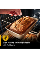 Whirlpool 30-inch Electric Range with Air Cooking Technology WFES5730SV