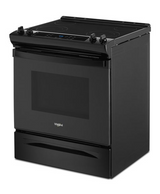 Whirlpool 34" Tall Range with Self Clean Oven Cycle WEE515SALB-Black