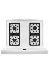 Amana 30-inch Gas Range with Self-Clean Option AGR6603SFW-White