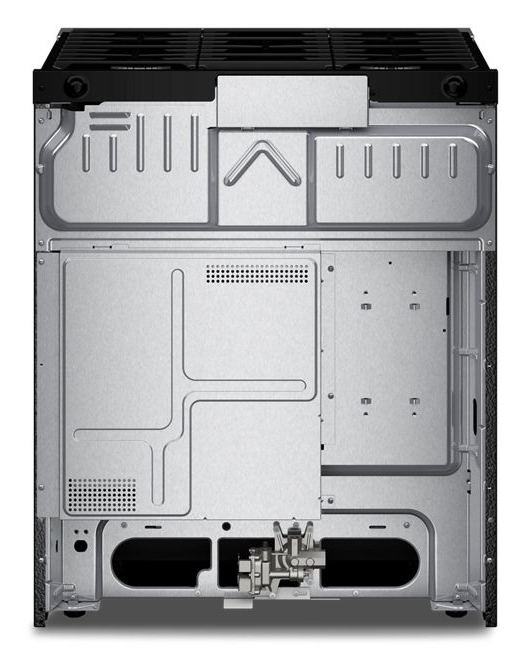 Whirlpool 30-inch Gas Smart Range with Air Cooking Technology and Steam Clean WSGS4530TB
