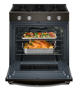 Whirlpool 30-inch Gas Smart Range with Air Cooking Technology and Steam Clean WSGS4530TV