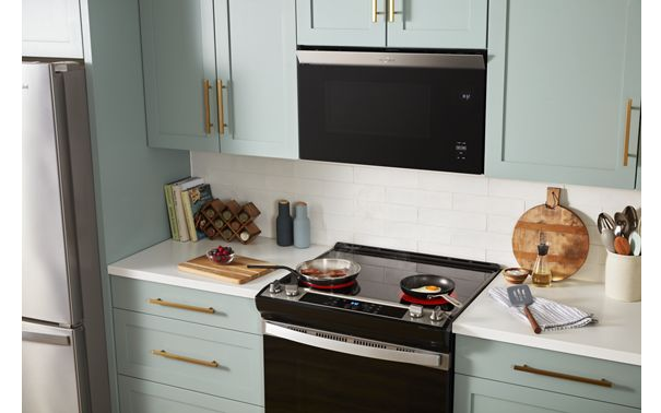 Whirlpool 1.1 Cu. Ft. Flush Mount Microwave with Turntable-Free Design WMMF5930PZ