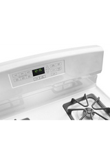 Amana 30-inch Gas Range with Self-Clean Option AGR6603SFW-White