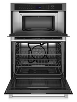 Maytag 30-inch Wall Oven Microwave Combo with Air Fry and Basket - 6.4 cu. ft. MOEC6030LZ