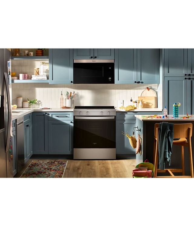 Whirlpool 30-inch Electric Range with No Preheat and Slow Cook Modes WSES3330TW