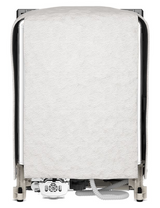 Whirlpool® 24-Inch Top Control Dishwasher with Total Coverage Wash and Auto Open Air Dry in Fingerprint Resistant Stainless Steel WDTS8024SZ