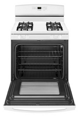 Amana 30-inch Gas Range with Self-Clean Option AGR6603SFW-White