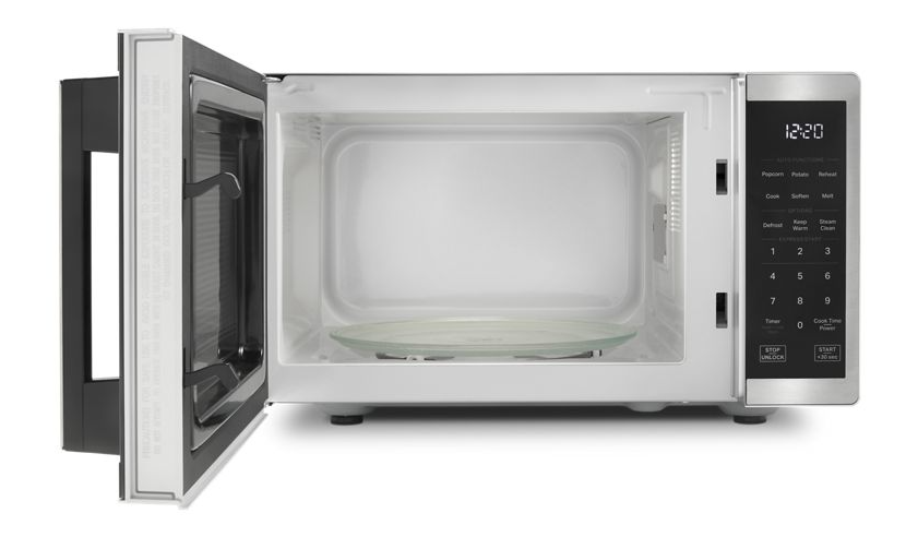 Whirlpool 0.9 cu. ft. Stainless Steel Countertop Microwave With Steam Clean - 900 watt WMCS3019RS
