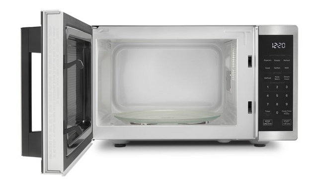 Whirlpool 0.9 cu. ft. Stainless Steel Countertop Microwave With Steam Clean - 900 watt WMCS3019RS