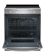 Whirlpool 30-inch Electric Range with Air Cooking Technology WSES5030SZ