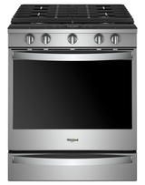 Whirlpool 5.8 cu. ft. Smart Slide-in Gas Range with Air Fry, when Connected WEG750H0HZ