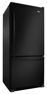 Amana 29-inch Wide Bottom-Freezer Refrigerator with EasyFreezer™ Pull-Out Drawer -- 18 cu. ft. Capacity ABB1924BRB