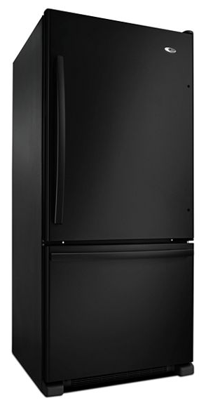 Amana 29-inch Wide Bottom-Freezer Refrigerator with EasyFreezer™ Pull-Out Drawer -- 18 cu. ft. Capacity ABB1924BRB