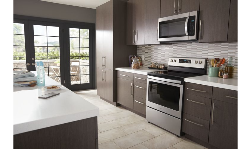 Whirlpool 1.7 cu. ft. Microwave Hood Combination with Electronic Touch Controls WMH31017HS