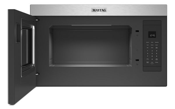 Maytag Over-the-Range Flush Built-In Microwave - 1.1 Cu. Ft. MMMF6030PZ-Fingerprint Resistant Stainless Steel