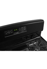 Amana 30-inch Gas Range with Self-Clean Option AGR6603SFB-Black