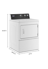 Maytag Commercial-Grade Residential Dryer - 7.4 cu. ft. MGDP585GW