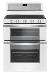 Whirlpool 6.0 Cu. Ft. Gas Double Oven Range with Center Oval Burner WGG745S0FH