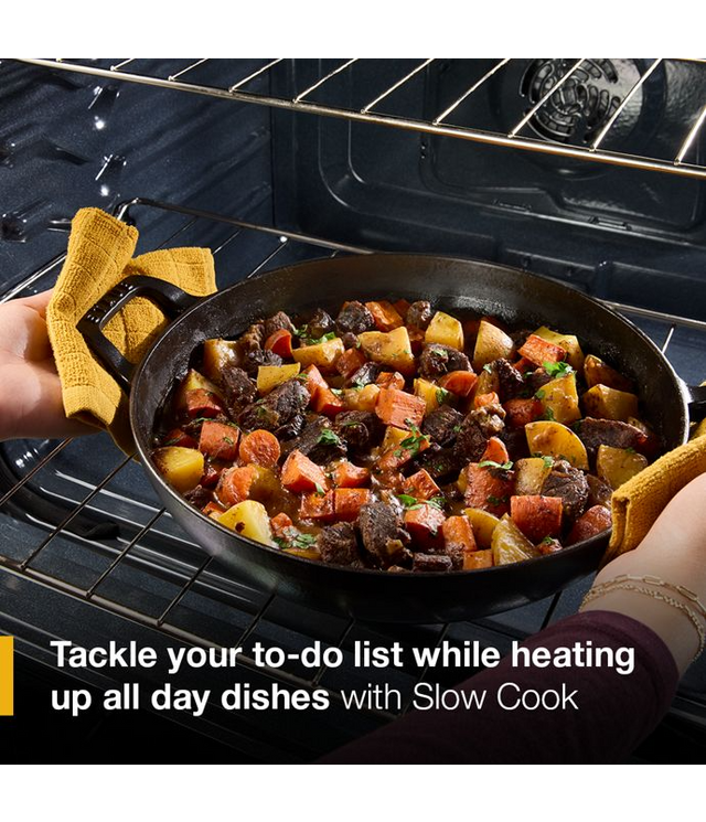 Whirlpool 30-inch Electric Range with No Preheat and Slow Cook Modes WSES3330TW