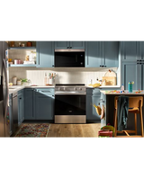 Whirlpool 30-inch Electric Range with Air Cooking Technology WSES5030SZ