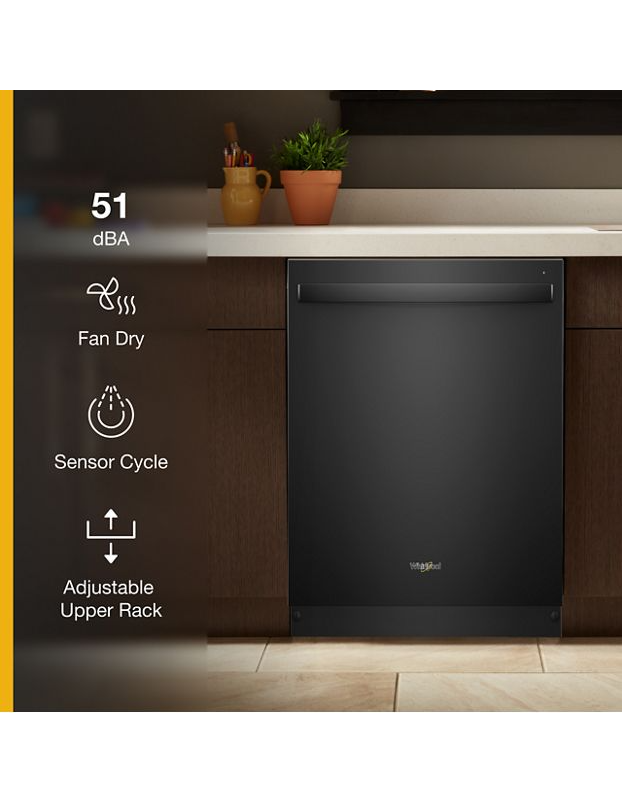 Whirlpool Dishwasher with Fan Dry WDT730PAHB