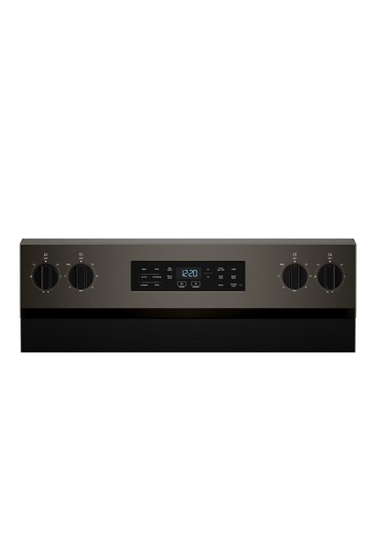 Whirlpool 30-inch Electric Range with Air Cooking Technology WFES5730SV