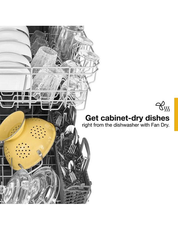 Whirlpool Dishwasher with Fan Dry WDT730PAHB