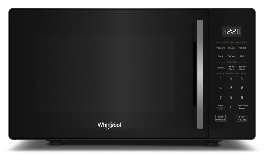 Whirlpool 0.9 cu. ft. Stainless Steel Countertop Microwave With Steam Clean - 900 watt WMCS3019RB