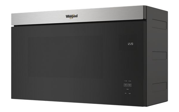 Whirlpool 1.1 Cu. Ft. Flush Mount Microwave with Turntable-Free Design WMMF5930PZ-Fingerprint Resistant Stainless Steel