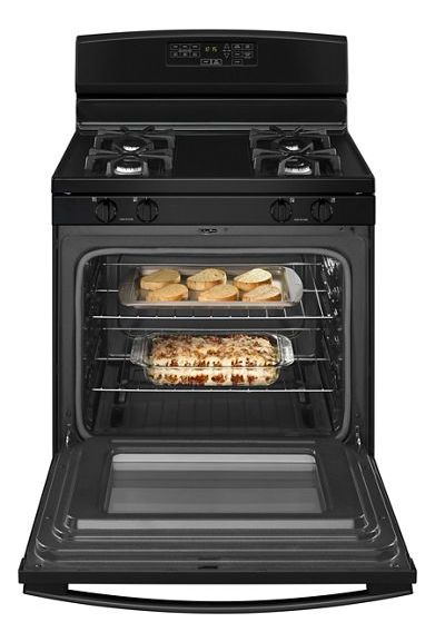 Amana 30-inch Gas Range with Self-Clean Option AGR6603SFB