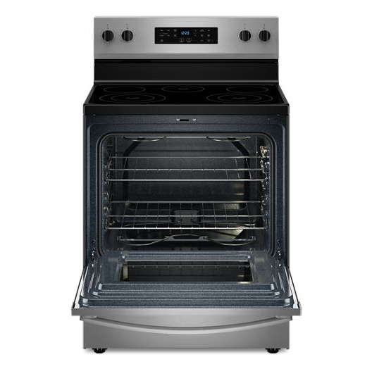 Whirlpool 30-inch Electric Range with Steam Clean WFES3330RS