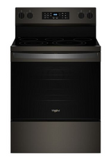 Whirlpool 30-inch Energy Star Electric Range with Air Cooking Technology, No Preheat Air Fry and Air Baking and Self Clean WFES5030RV