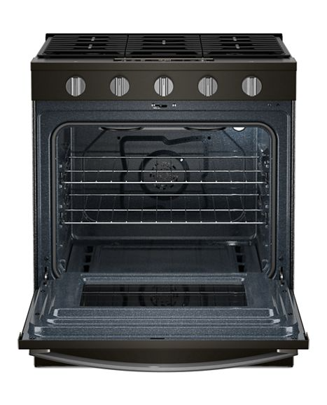 Whirlpool 30-inch Gas Range with Air Cooking Technology WSGS5030SV