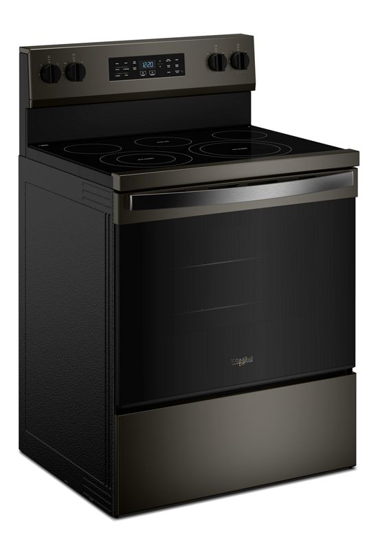 Whirlpool 30-inch Electric Range with Air Cooking Technology WFES5730SV