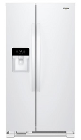 Whirlpool 33-inch Wide Side-by-Side Refrigerator - 21 cu. ft. WRS331SDHW