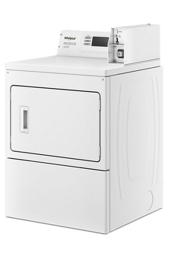 Whirlpool Commercial Electric Dryer with Factory Installed Coin Drop & Coin Box CEM2779JQ