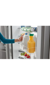 Maytag 36-Inch Wide Side-by-Side Refrigerator - 25 Cu. Ft. MRSF4036PZ