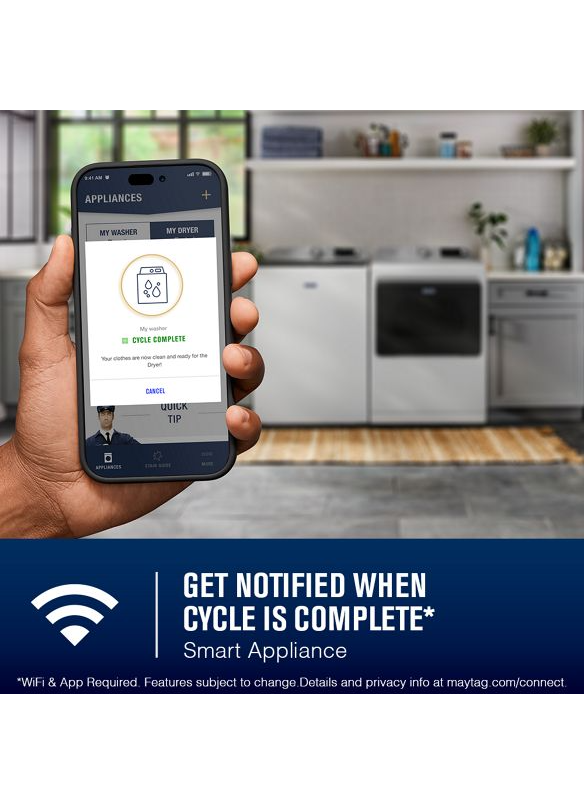 Maytag 5.3 cu. ft. Smart Top Load Washer with Extra Power MTW6200RW