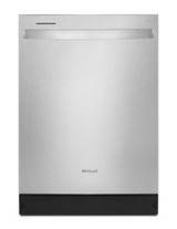 Whirlpool 55 dBA Fingerprint Resistant Quiet Dishwasher with Boost Cycle WDT540HAMZ