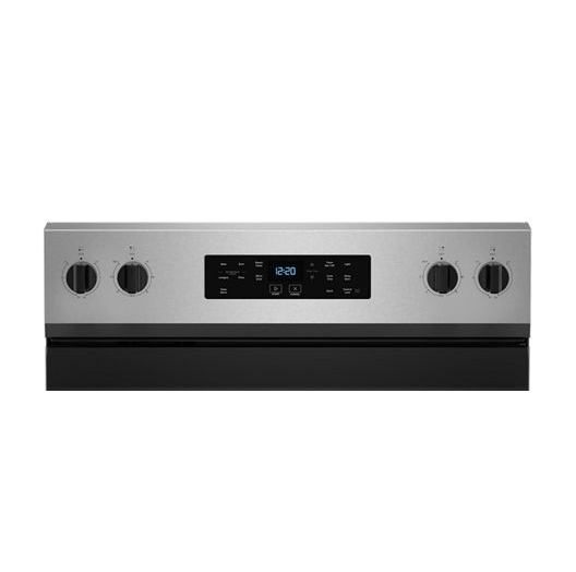 Whirlpool 30-inch Electric Range with Steam Clean WFES3330RS