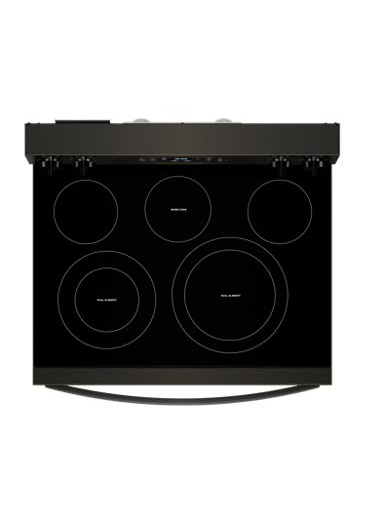 Whirlpool 30-inch Energy Star Electric Range with Air Cooking Technology, No Preheat Air Fry and Air Baking and Self Clean WFES5030RV