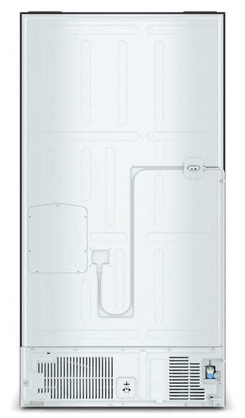 Whirlpool 36-inch Wide True Counter Depth 4-Door French Door Refrigerator - 22 cu. ft. WRMC5036RV