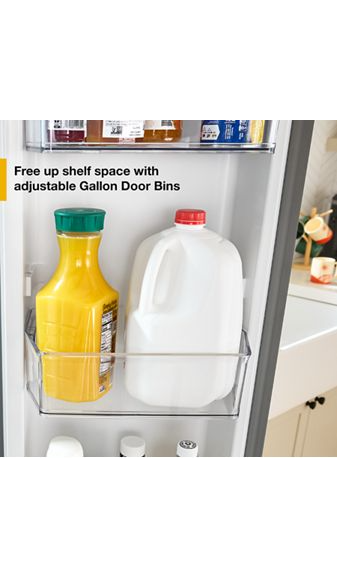 Whirlpool 36-Inch French Door Refrigerator with Interior Water Dispenser - 31 cu. ft. WRFF3336SW
