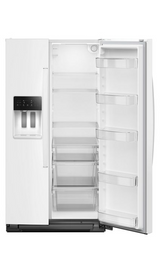 Whirlpool 36-inch Wide Side-by-Side Refrigerator - 28 cu. ft. WRSF5536RW